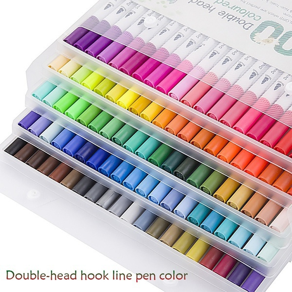 color marker double head dual tip
