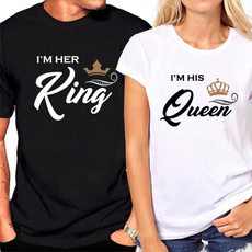 King, loversvalentinesdaygift, Shirt, Рукав