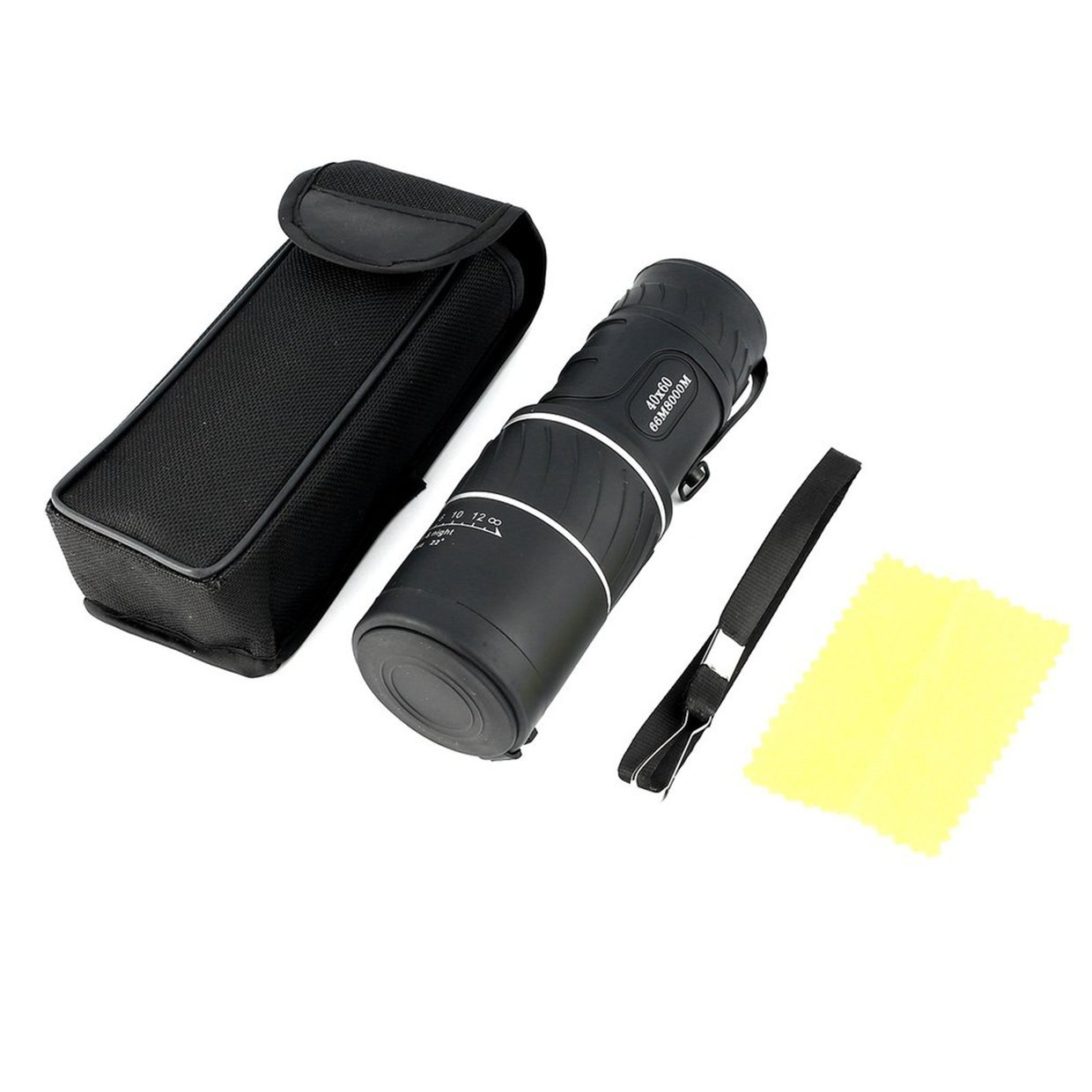 16X52 HD Protable Monoculars Telescope High Powered Waterproof Night Vision Hiking Travel Zoom Telescope