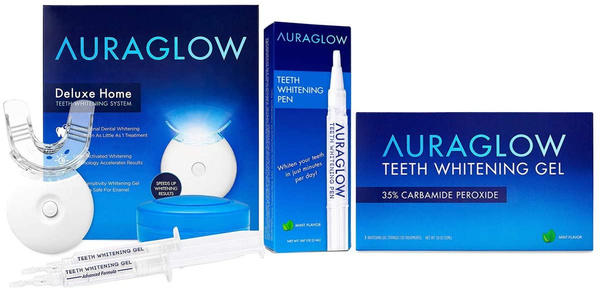 AuraGlow Whitening Kit Whitening Pen Whitening Gel Bundle Wish