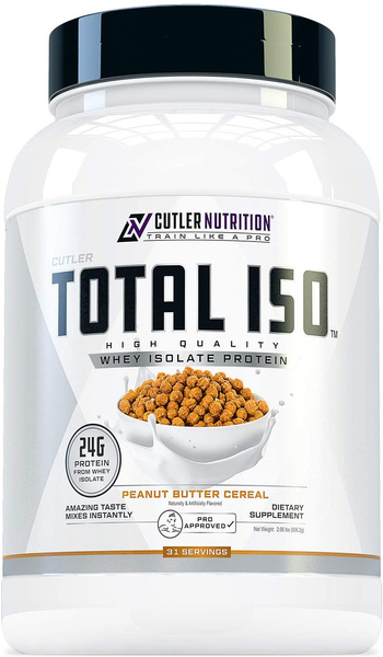 Total ISO Whey Isolate Protein Powder: Best Tasting Whey Protein Shake  Featuring 100% Whey Protein Isolate, Perfect Post Workout Protein Powder  Mix