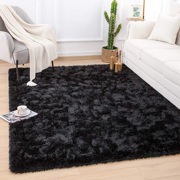 Soft Kids Room Rugs Anti Skid Large, Large Fuzzy Rug For Living Room