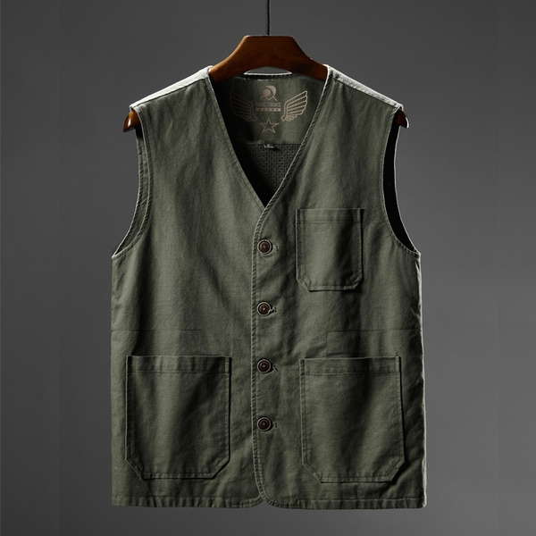 plus size military vest