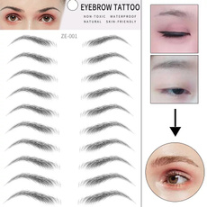tattoo, Eye Shadow, Makeup, Beauty tools