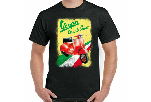 Vespa Grand Sport Homme Scooter T-Shirt Mod The Who Paul Weller moto cyclomoteur Vespa Grand Sport Homme Scooter T-Shirt Mod The Who Paul Weller moto cyclomoteur