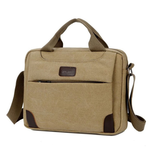 Bolso Bandolera Bandolera De Lona Para Hombre Bolso Bandolera Bandolera De Lona Para Hombre