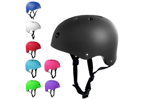 Details about   Safety Helmet Bicycle Bike BMX Skateboard Skate Stunt Bomber Cycling Helmet 