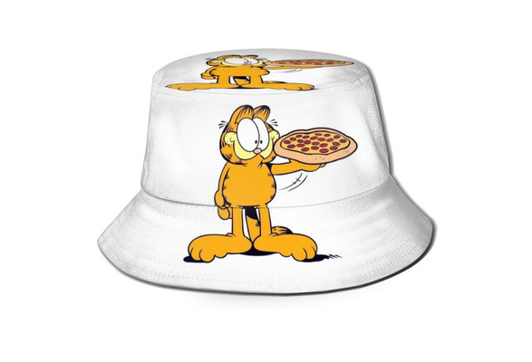 Garfield Bucket hat Fisherman's Hats Unisex Printed Double-Sided