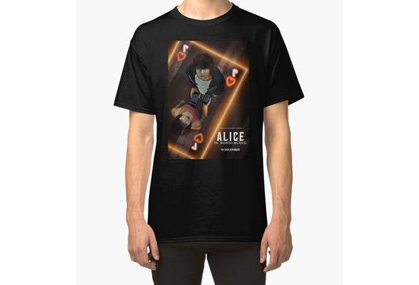 Camiseta 7 Copas Alice in borderland Série Jogo Streetwear