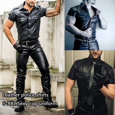 latex, Cosplay, Shirt, leather