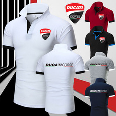 Fashion, Polo T-Shirts, Men, Ducati