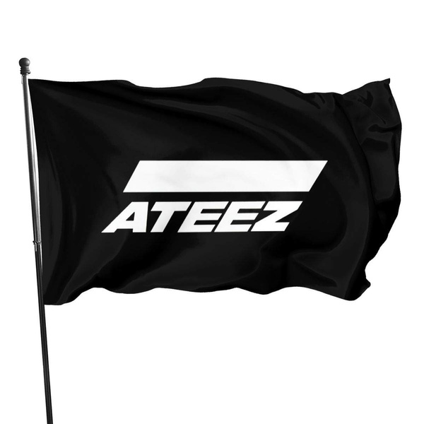 ZJLVMF Ateez Any Terrace Or Balcony Outdoors Garden Flag 3x5 Feet