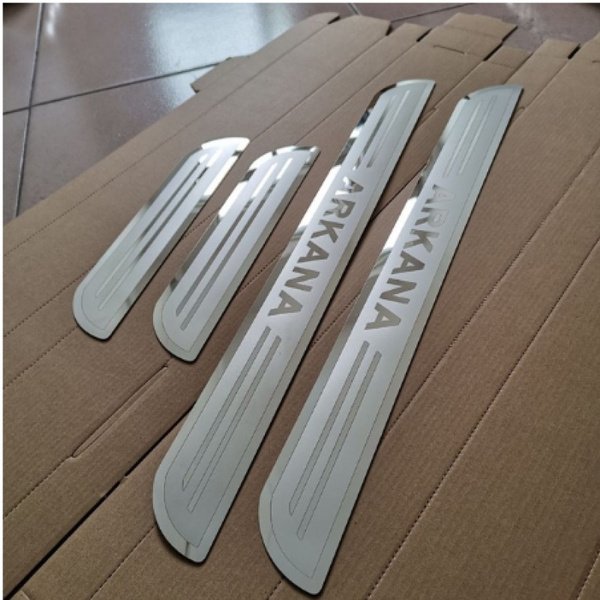 ARKANA Stainless Steel Scuff Plate Door Sill Cover For Renault ARKANA ...