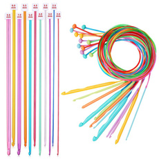 Knitting, Aluminum, knittingneedle, crochethookset