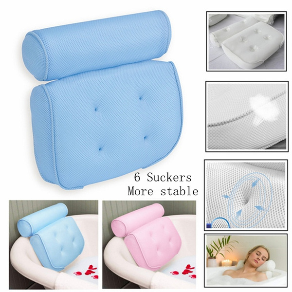 Bathtub Pillow for Neck and Shoulder: Spa Bathroom Accessories