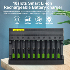 18650battery, Battery Charger, Battery, 10slot