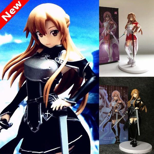 KLZO 5.9 Cartoon Anime Sword Art Online Asuna Collectible PVC Action  Figure (Knights of the Blood Oath),Collectible Model New