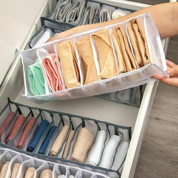Underwear Bra Socks Storage Box Cabinet Drawer Organizer Wardrobe