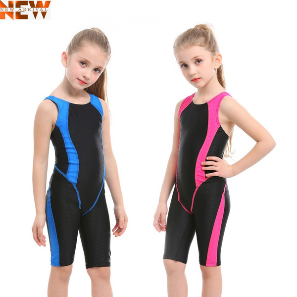 Teenage Swimwear One Piece Swimsuit Swimming Suits Bikini Bathing Suit  Training Swim Wear For Children Kids Girl 5-15Year