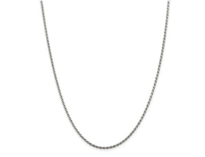 Sterling, Chain Necklace, DIAMOND, Jewelry