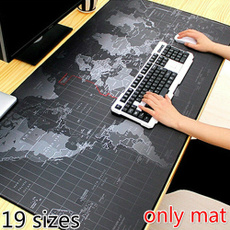 worldmap, Mouse, Desk, keyboardmat