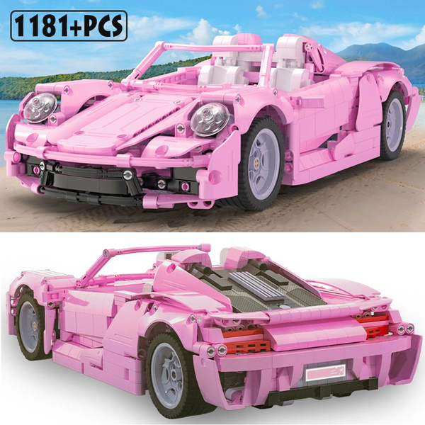New 1181pcs Super Car Building Blocks Model Cars Assembly Toys DIY