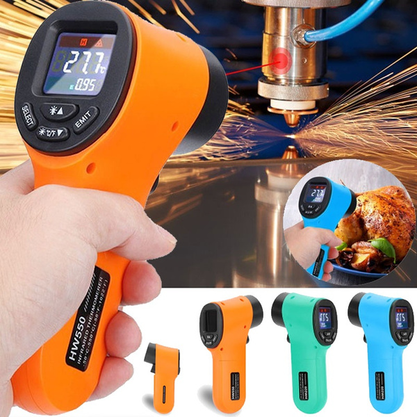 1PC -50℃~50/550℃ Industrial Thermometer Non-Contact Infrared