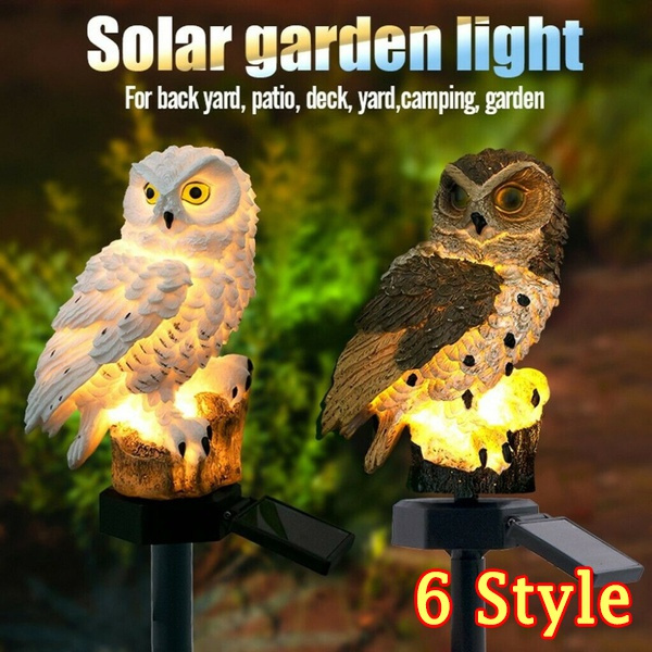 Owl, ledpathlight, led, Garden