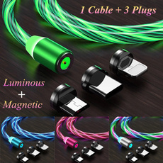 led, applechargingcable, 3in1usbcable, magneticusbcable
