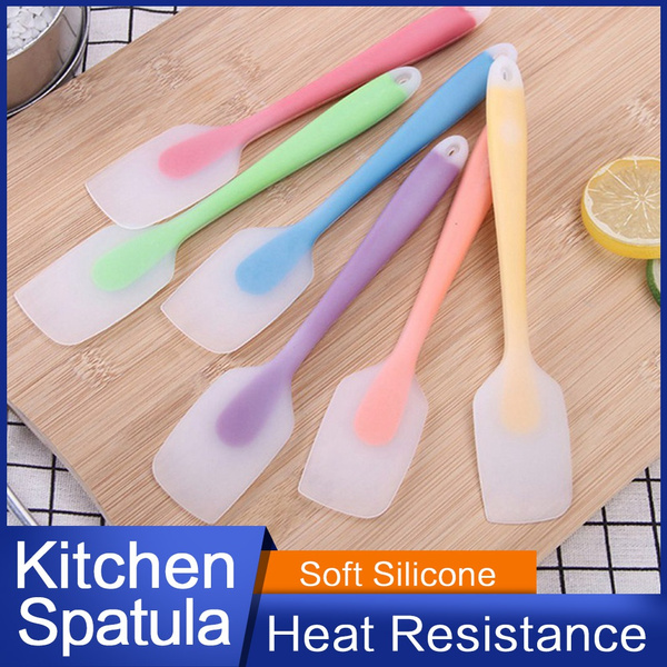 Mini Silicone Spatula Set - Small Kitchen Scraper Spatula For Cooking  Baking 