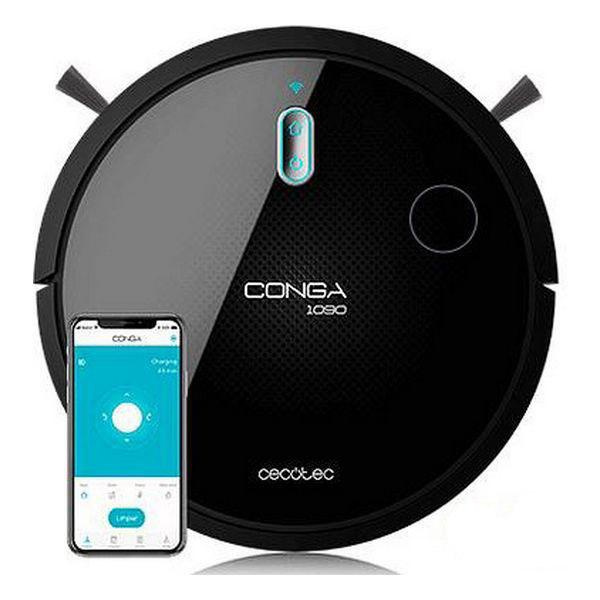 Aspirateur robot Cecotec Conga 1090 Connected 1400 Pa 64 dB WiFi Noir | Wish