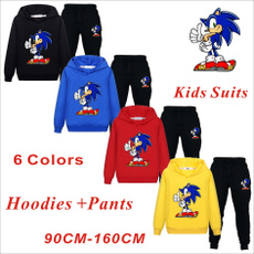 red hoodie, sonic, Fashion, kids clothes