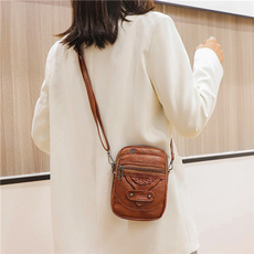 Shoulder Bags, Phone, leather, fashion bag