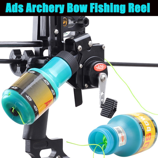 AMEYXGS ADS Bowfishing fishing reel fishing products shooting for recurve  bow compound RH Fishing Archery Hunting Reel Set