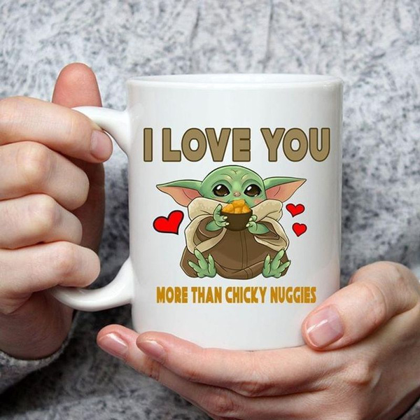 Baby Yoda Coffee Mug, Chicky Nuggies by Switzer Kreations – Switzer  Kreations