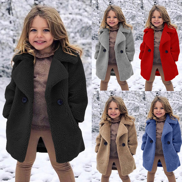 Children's Winter Jacket, Teddy Jacket Children