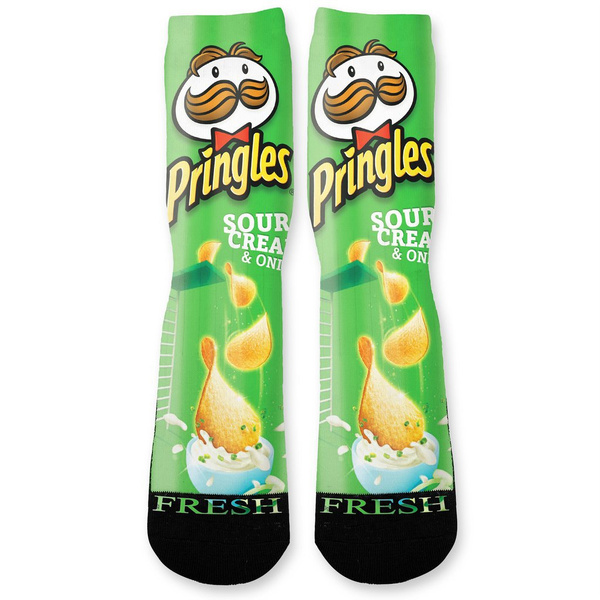 Pringles Green Custom Athletic Fresh Socks | Wish