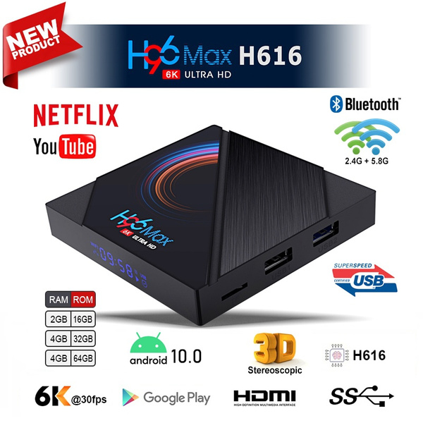 H96 MAX H616 Allwinner H616 4GB/32GB TV Box