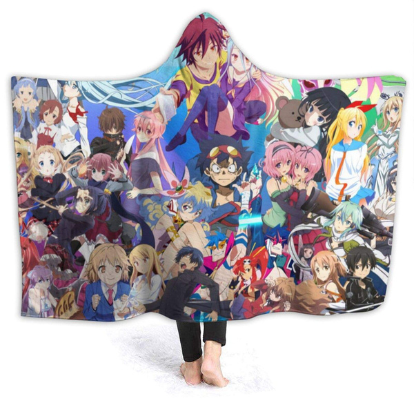 Snoopy Throw Blanket Anime Blanket for Adult Kids - Homeywow