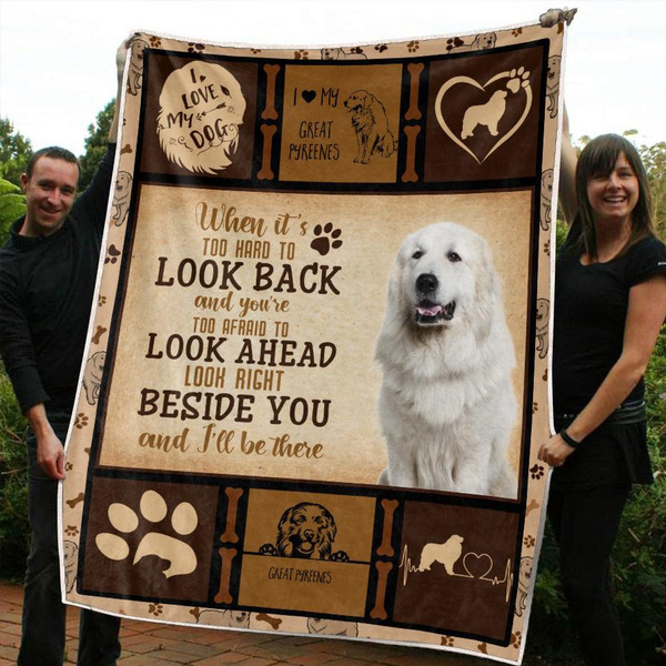 great pyrenees blanket