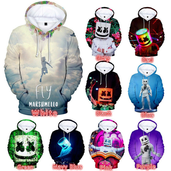 Marshmello jacket sales red and white