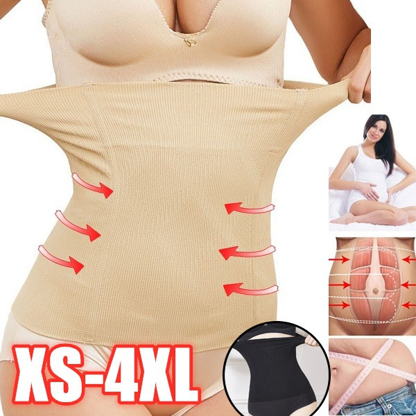 Woman Waist Shapewear Belly Band Belt Body Shaper Tummy Control Girdle Wrap  Postpartum Support Slimming Recovery