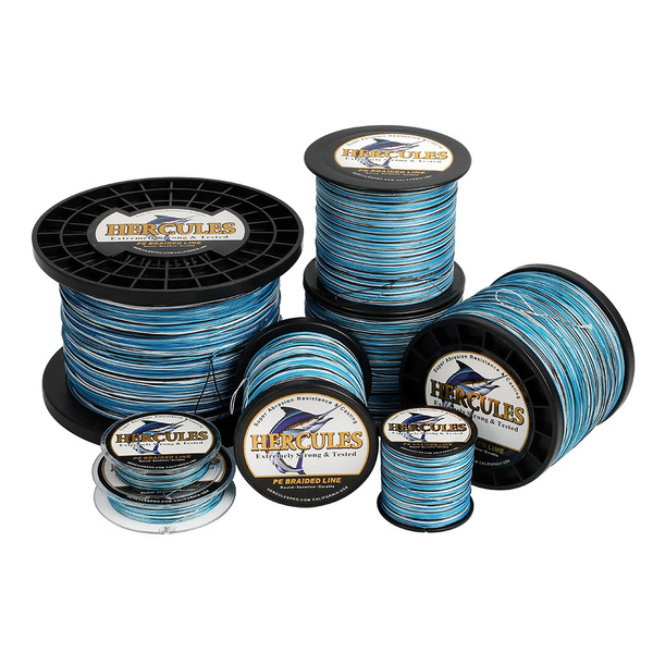 8 Wires Hercules Multifilament Fishing Line, Pe Multifilament Wire