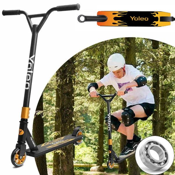 360° Pro Stunt Scooter Kids Adult Push Kick City Steet Trick Scooter