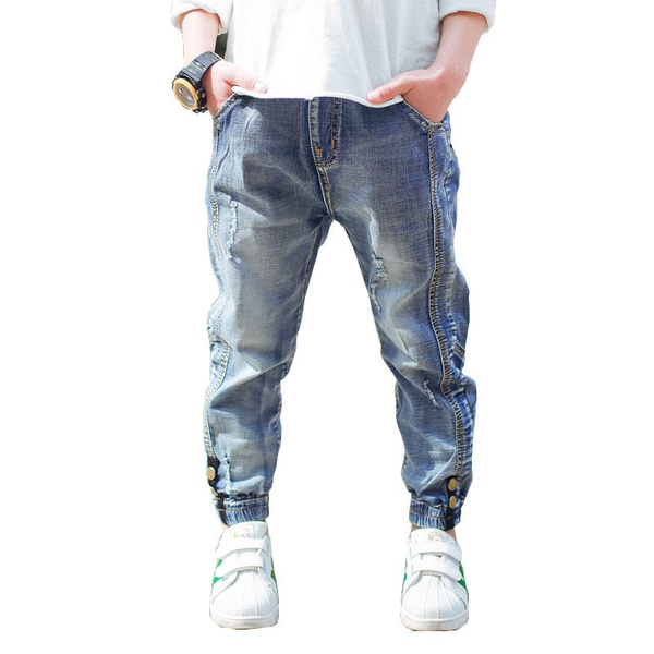 Boys Denim Jeans Boys Pants Spring and Autumn Kids Jeans for Girls