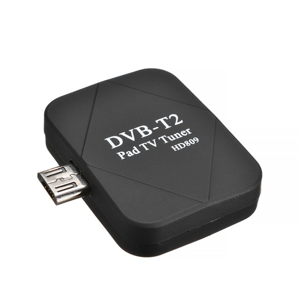 For Android 1Pc High Definition Dvb-T2 Micro Usb Dongle Digital Hd Tuner Receiver With 2 Antenna Supports Dvb-T/T2 Mayitr | Wish
