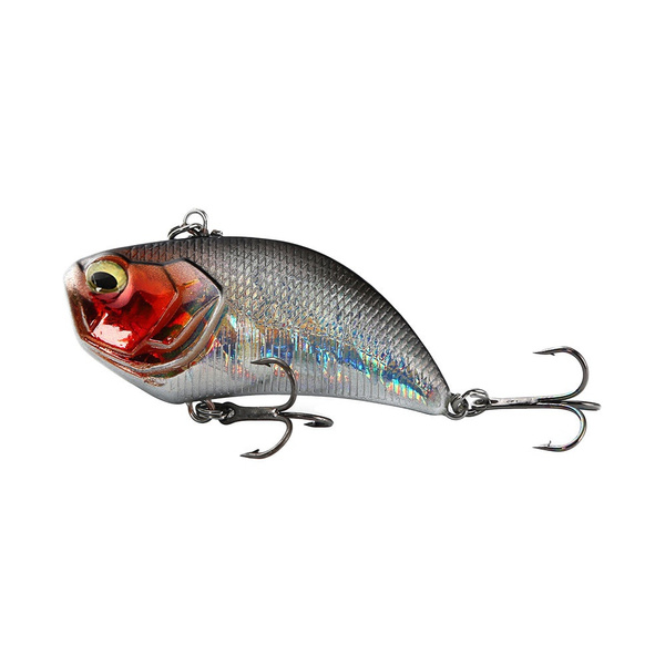 1 Piece - Vib Lure 12G 5.2 cm Vibration Hard Bait 3D Eyes Abs