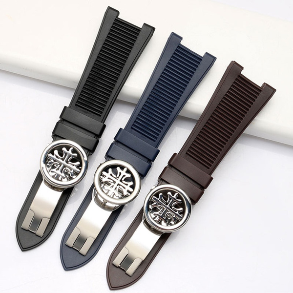 for-patek-phillippe-silicone-rubber-watch-with-25-x-13-mm-notch-5711