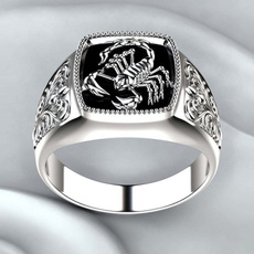 Jewelry, malering, silver, titanium steel rings