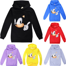 sonic, Fashion, pullover sweater, Long Sleeve